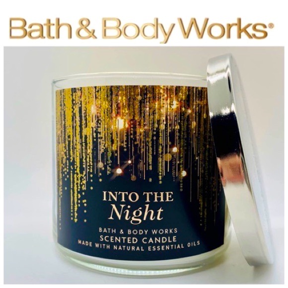 Bath & Body Works Other - 🔥🔥🆕BATH & BODY WORKS “INTO THE NIGHT” 3 WICK CANDLE